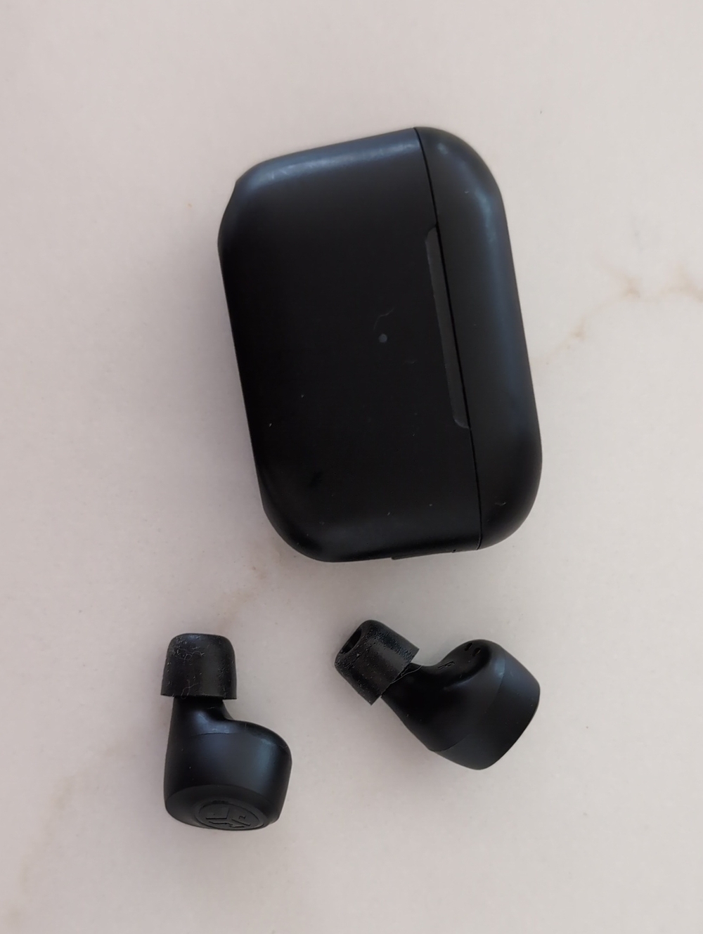 JLAB Wireless Earbuds with Charging Case - Black